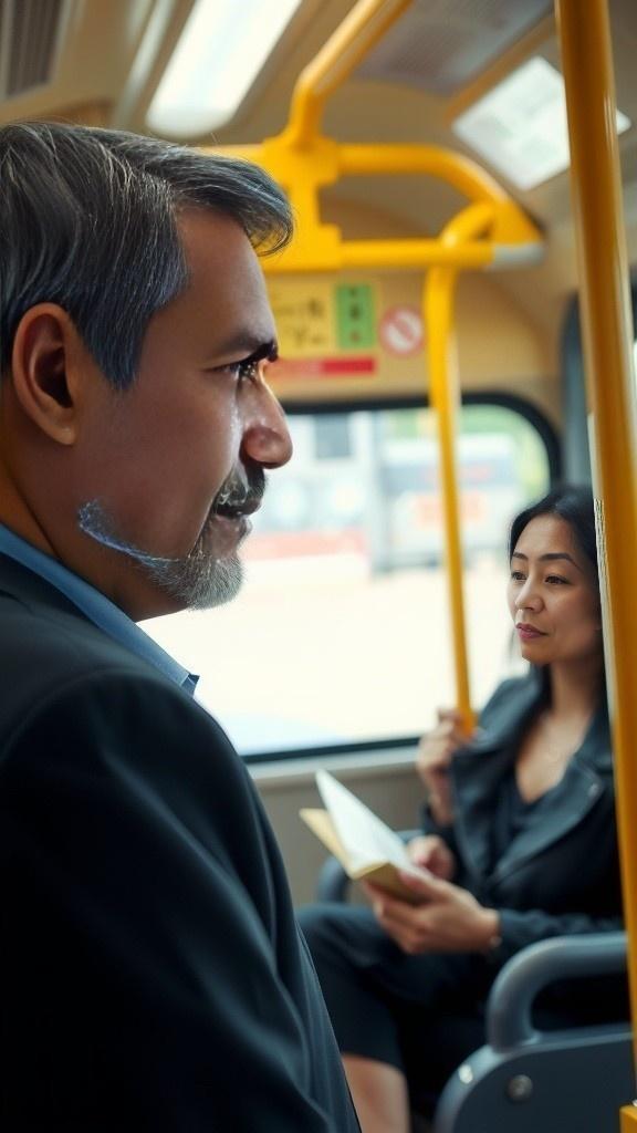 Kisah Lucu Suami yang Tak Dikenali di Dalam Bus