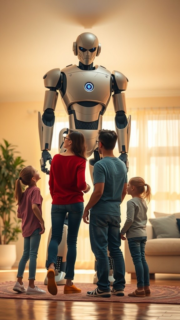 Robot Penjaga Rumah Ramah yang Mengusir Pencuri dengan Humor