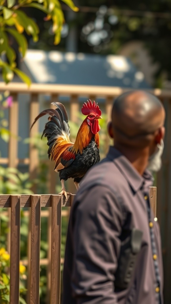 Tantangan Adit dan Ayam Jago