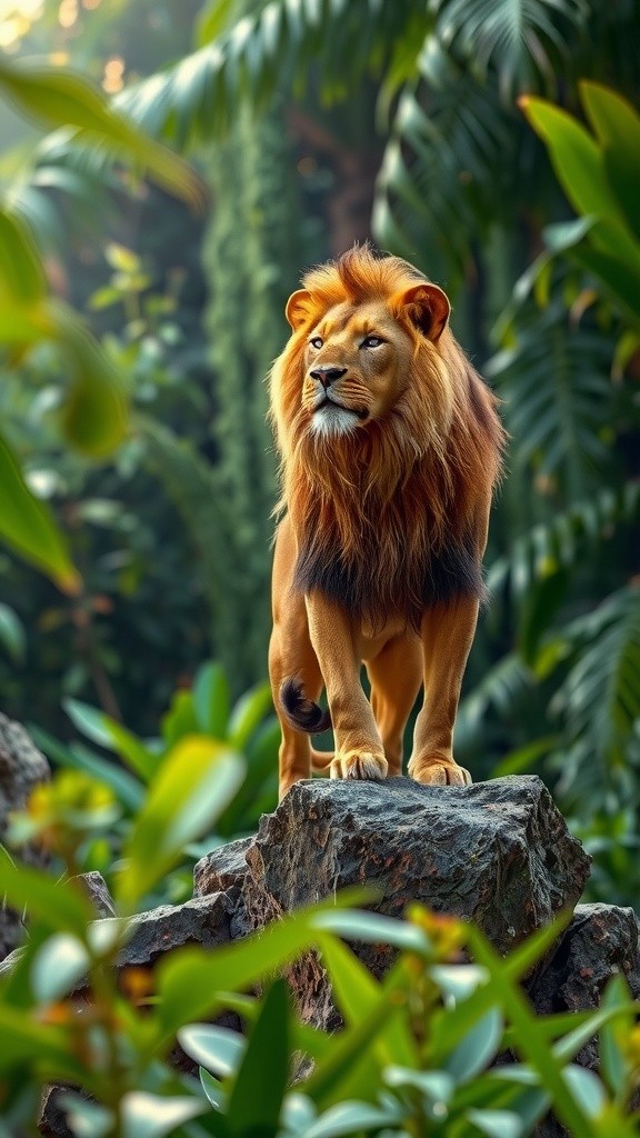 शेर और हाथी की समझदारी