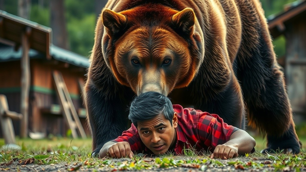 Balu's Jungle Encounter: A Lesson from the Village