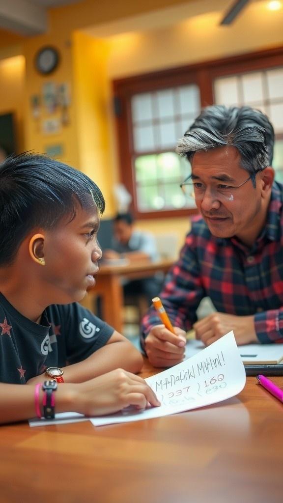 Anak Ngeprank Ayah Saat Mengerjakan PR Matematika