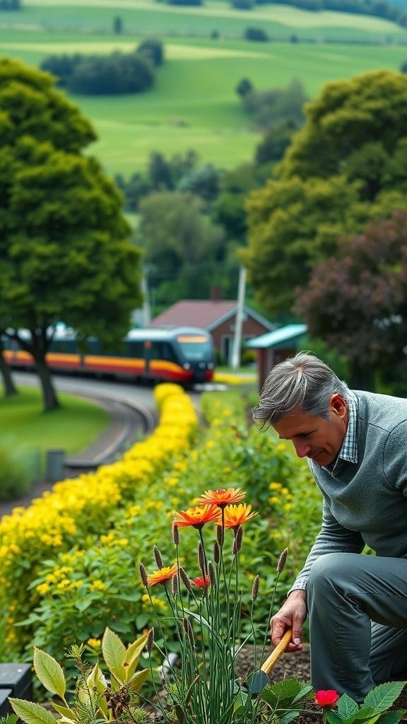 Planting a Garden Amongst Nature's Giants