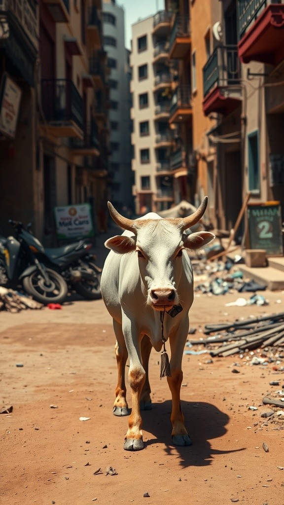 गाय 'गंगा' की कहानी: दया और प्यार का संजीवनी