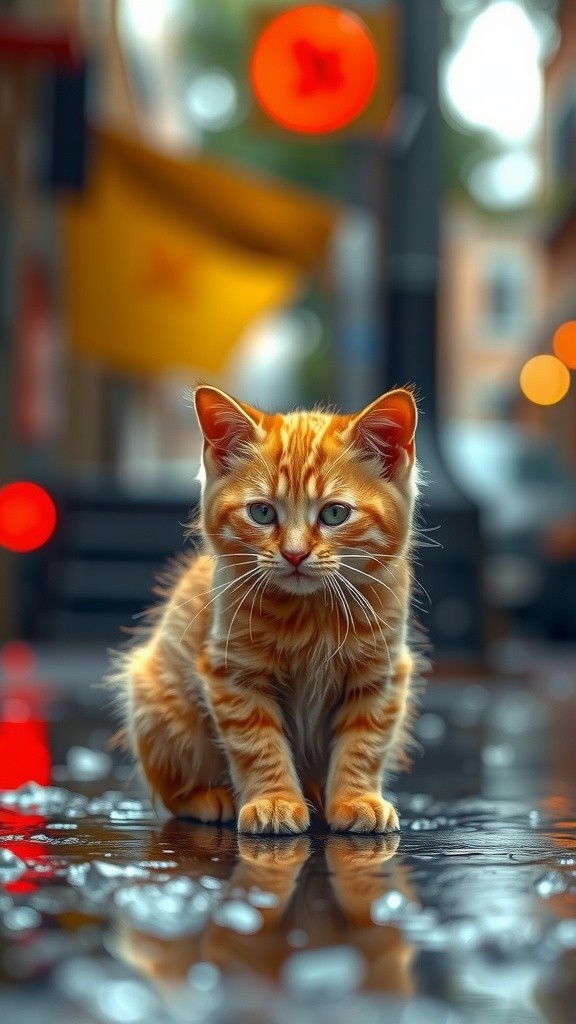 Kucing Orange: Dari Malang Menjadi Pemimpin Genk Kucing