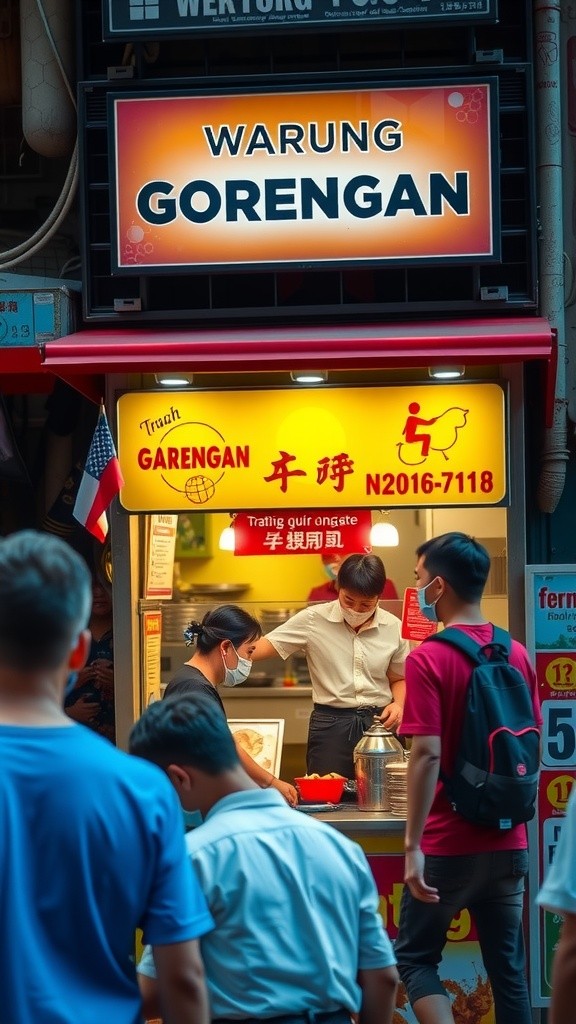 Minyak Fresh di Warung Gorengan