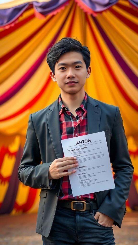 Anton dan Kucing Sirkus yang Nakal