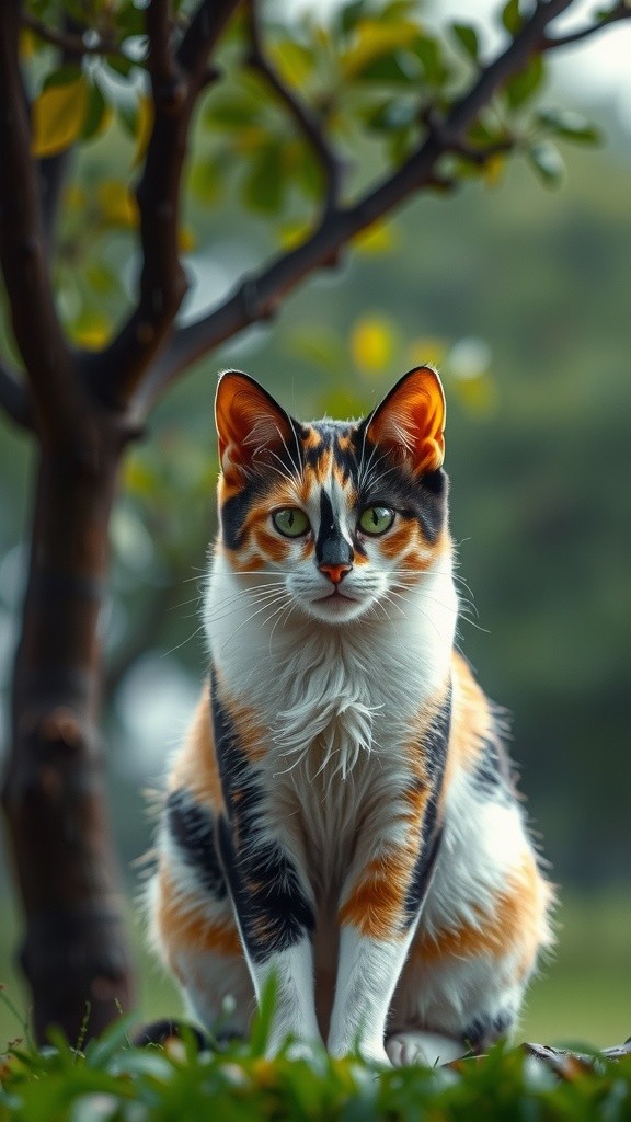 Cinta di Tengah Kesepian: Kisah Kucing Tiga Warna