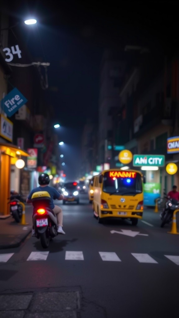 Balap Liar di Tengah Malam