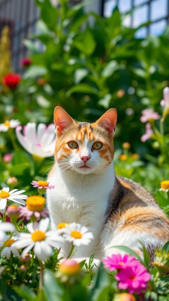 Cat vs. Snake: The Garden Showdown