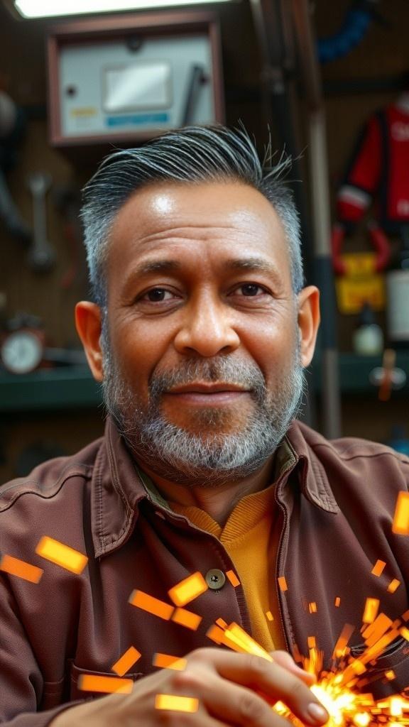 Seni Las yang Berkilau