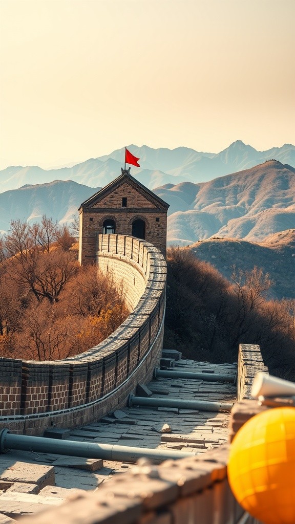 La Caída y Restauración de la Muralla China