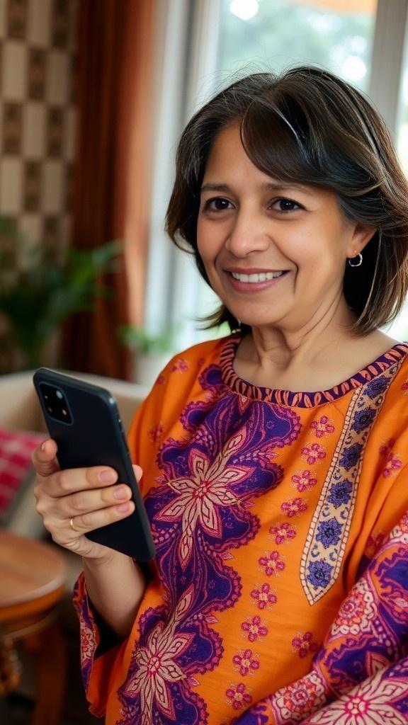 Nenek Ketagihan Main Smartphone