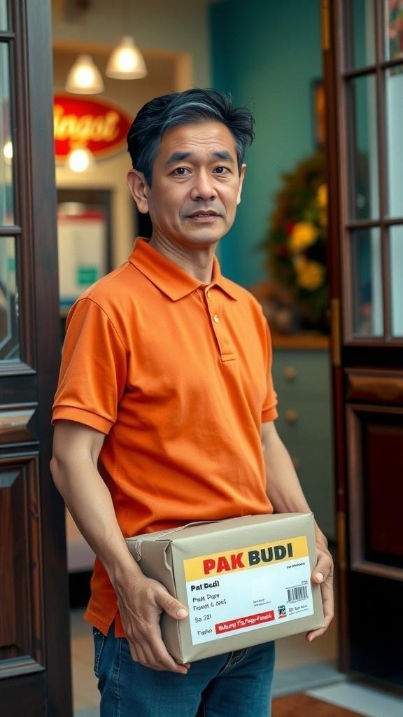 Paket Misterius: Transformasi Ajaib Pak Budi!