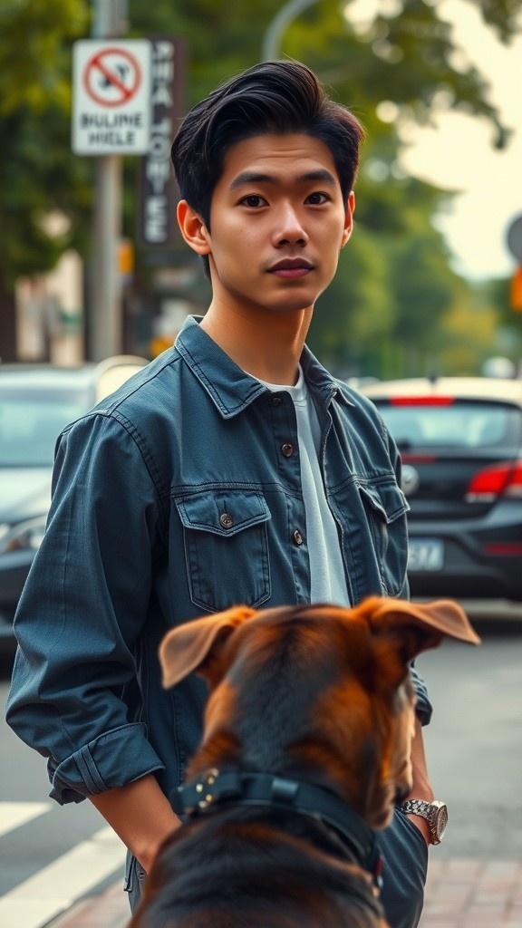 Unexpected Dog Danger: A Tense Moment