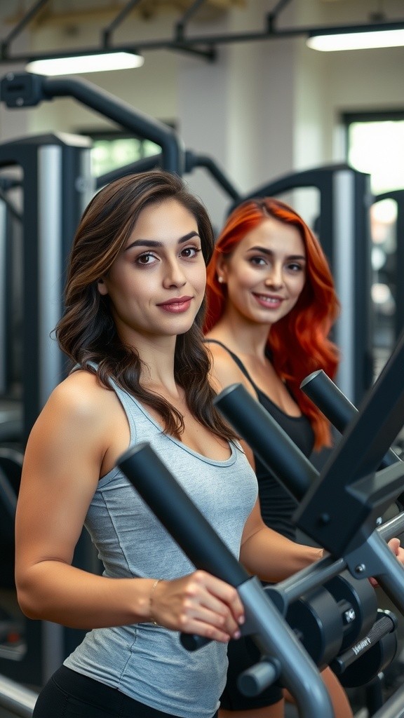 Divertidas Rutinas en el Gimnasio: Ejercicios y Clases de Baile