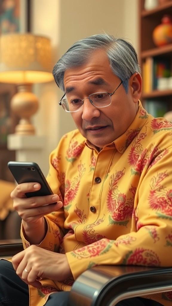Kakek dan Kesalahan Video Call
