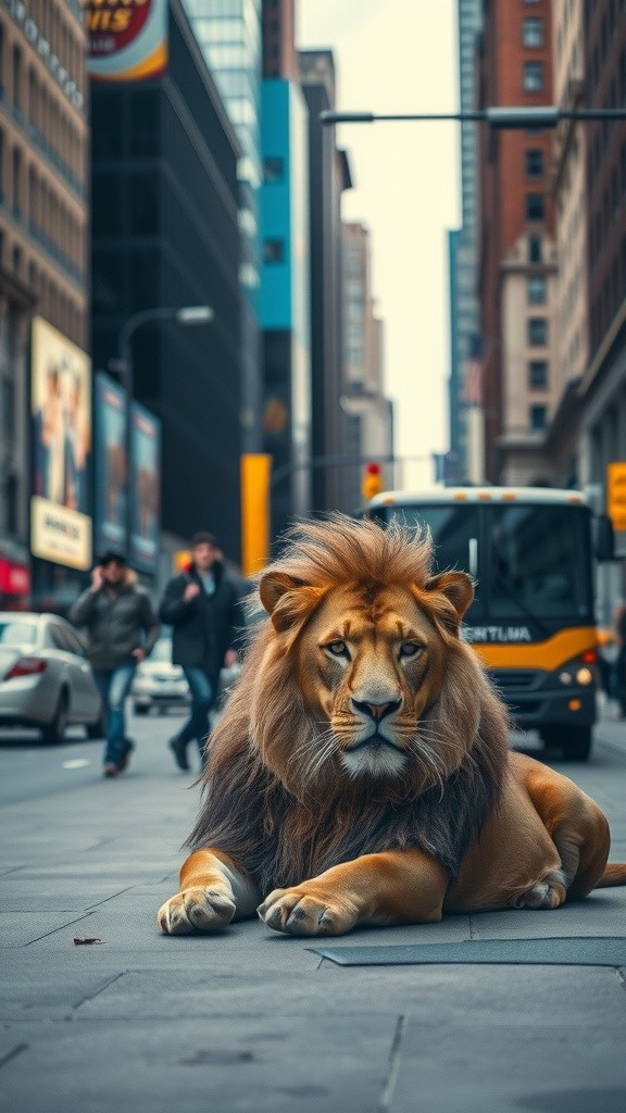 A Lion in the City: Unforgettable Awakening