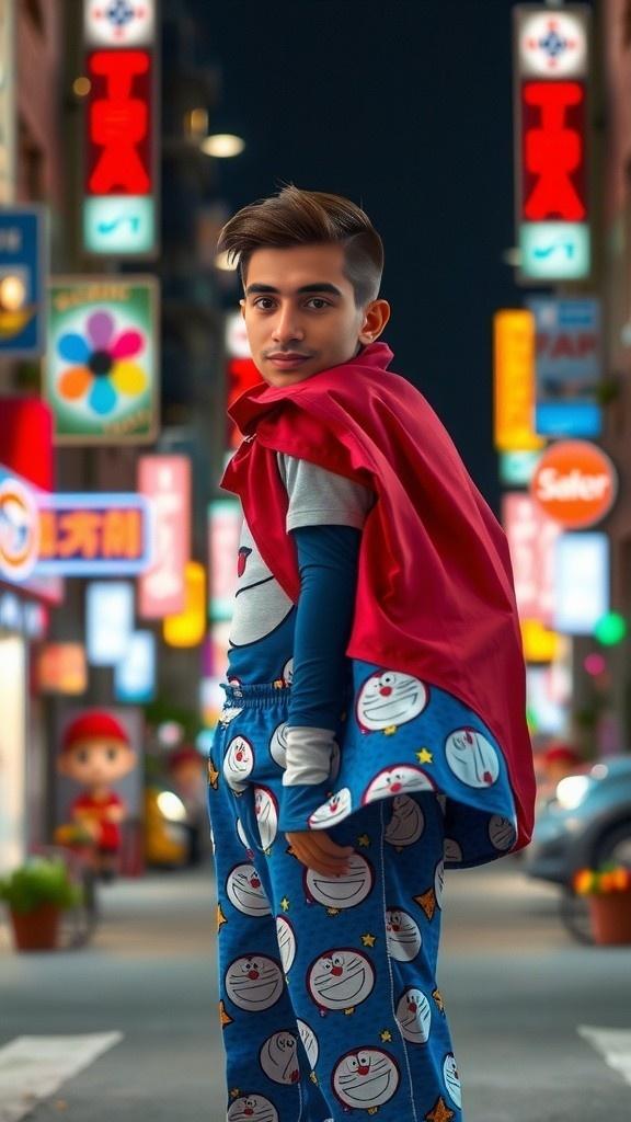 Doni si Superhero Ketinggalan Kostum