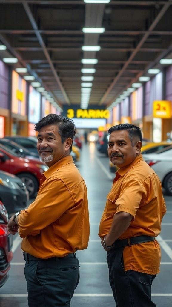 Kompetisi Juru Parkir yang Lucu