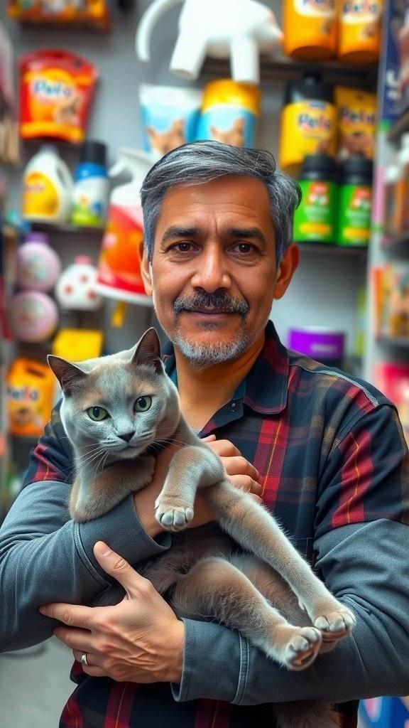 Kucing Cerdas dengan Kartu Kredit