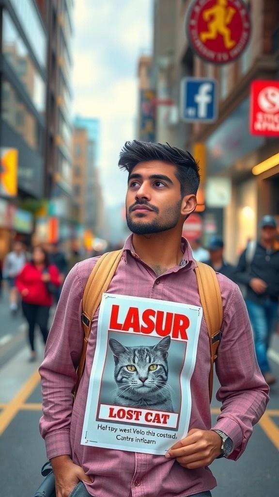 Kucing Hilang: Mencari di Seluruh Kota dan Kejutan di Atap!