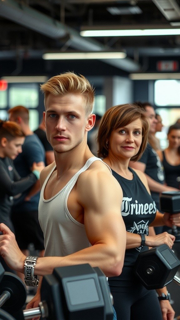 Entrenamiento Divertido en el Gimnasio
