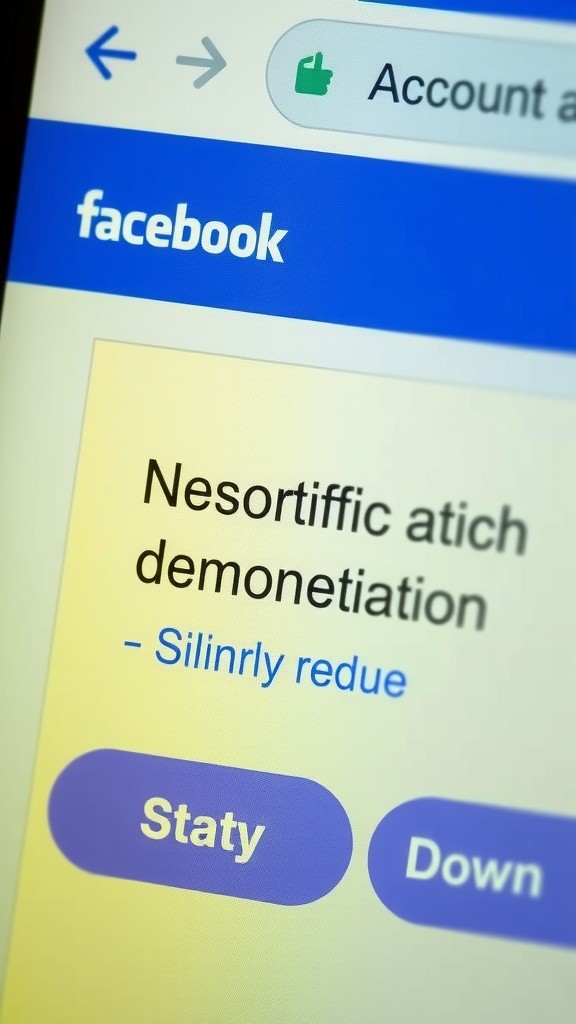 Penyebab Akun FB Pro Terkena Demonetisasi