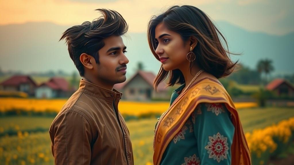 Bridging Hearts: Arjun and Meera's Love Story