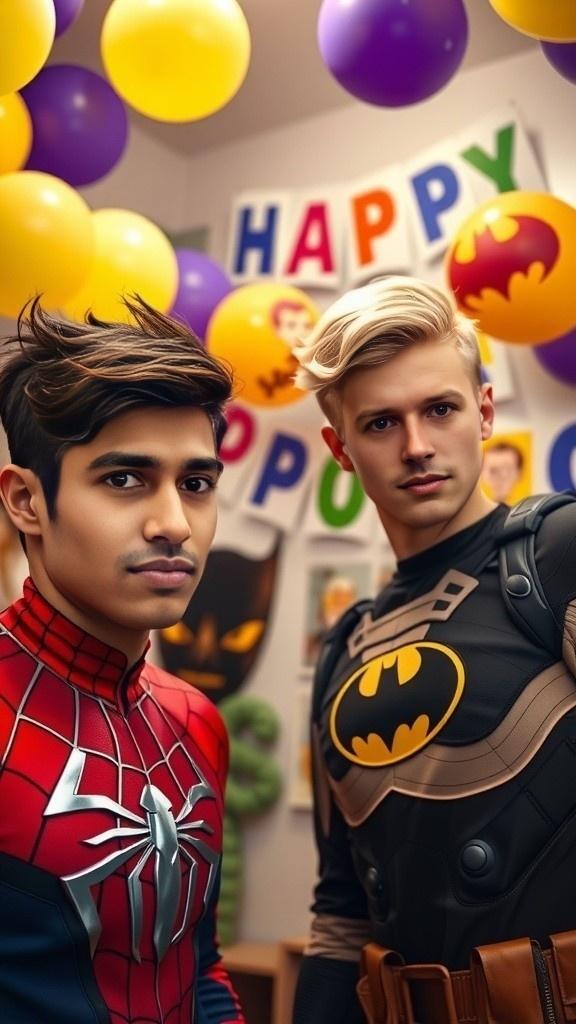 Pesta Ulang Tahun Superhero yang Konyol