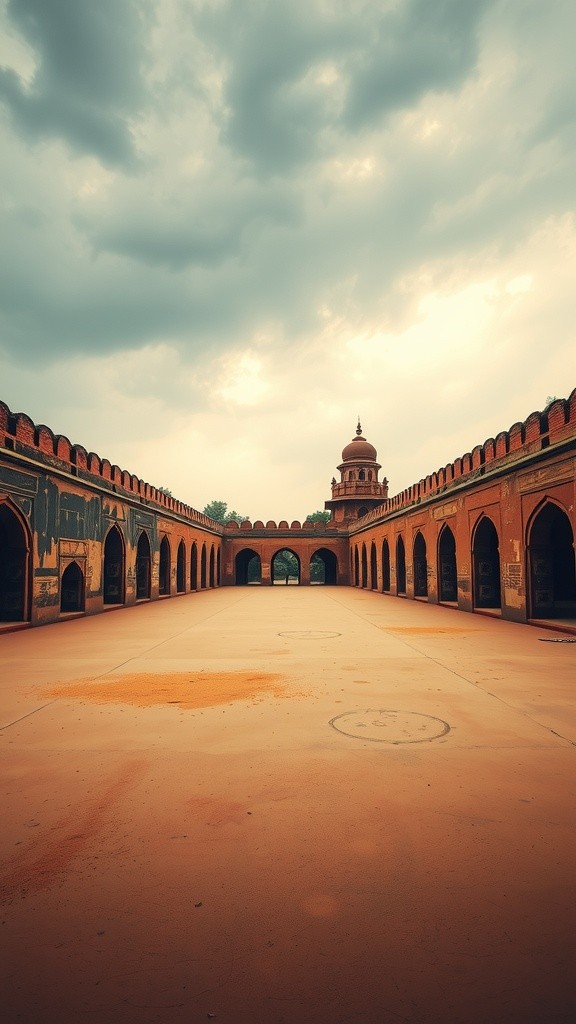 लाल किले के साए