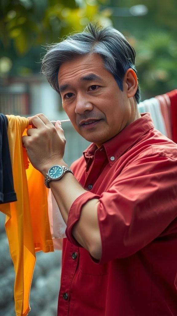 Kejutan di Jemuran