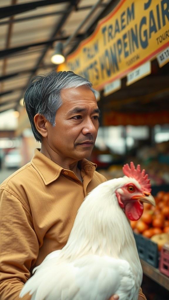 Ayam Keren dan Cermin yang Mengejutkan