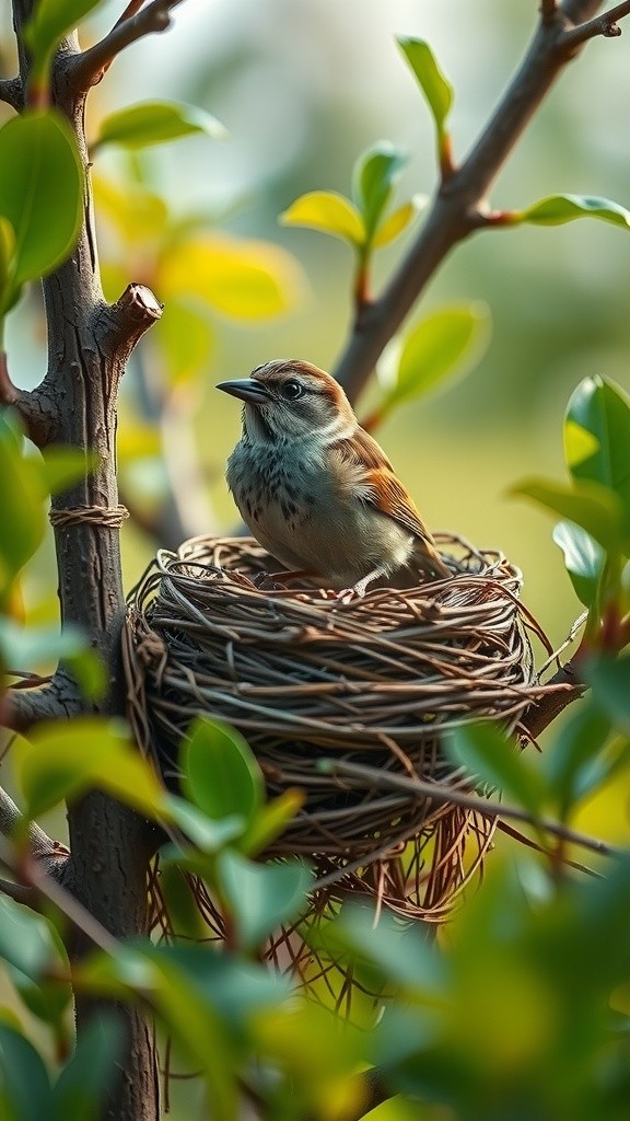 The Lost Bean: A Sparrow's Quest for Help