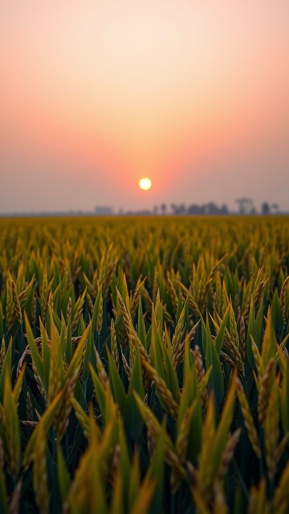 Keseharian Pak Tani di Sawah: Awal Pagi yang Penuh Harapan