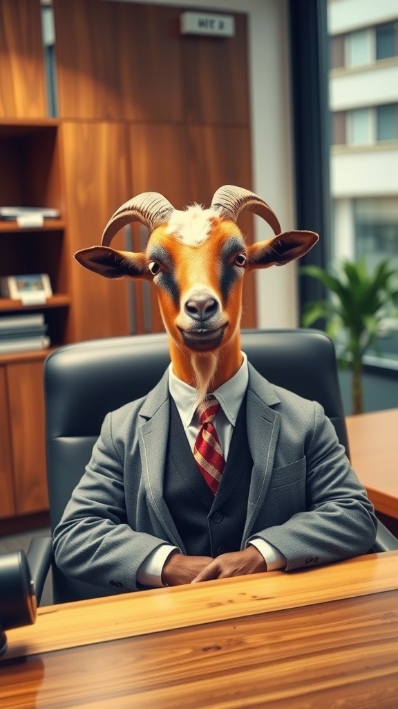 CEO Kambing: Memimpin Sambil Makan Rumput