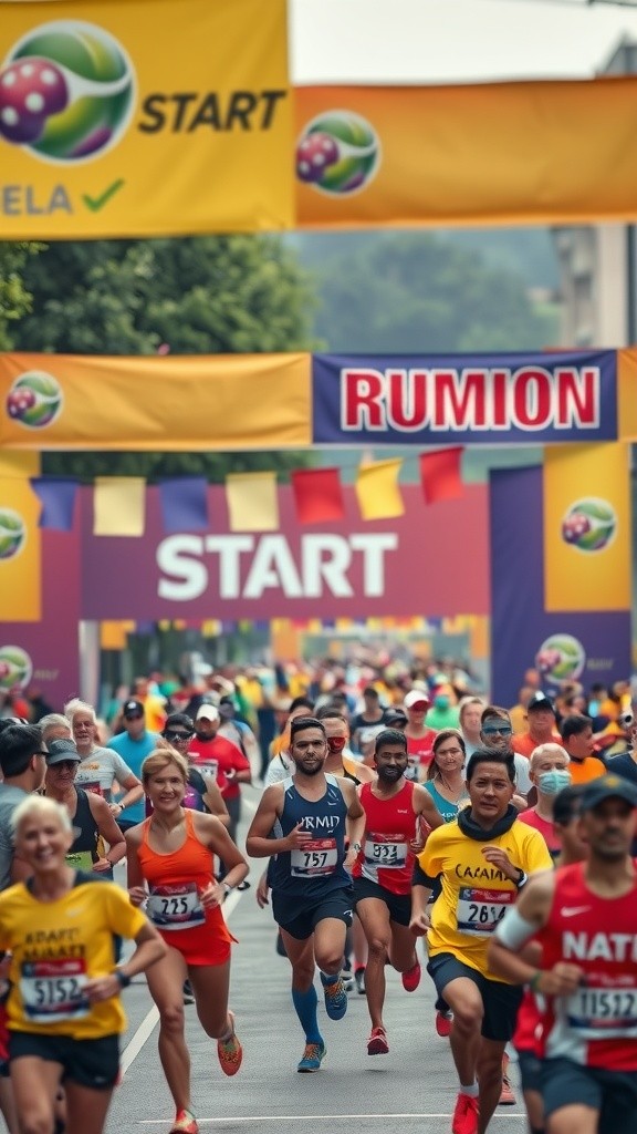 Kedermawanan di Lomba Lari Maraton