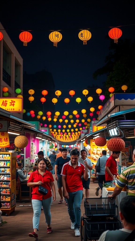 Robot Pensiun di Pasar Malam