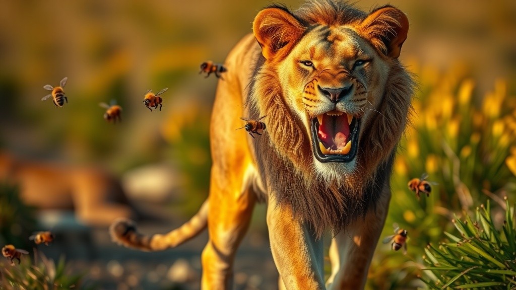 Simba dan Tim Penyelamat Binatang: Perjuangan Melawan Lebah