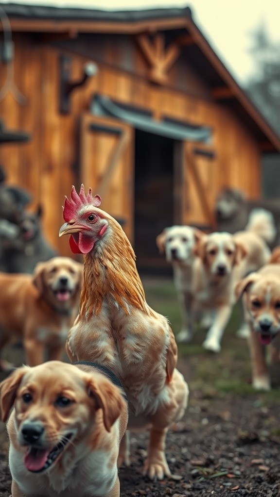 Clucky the Chicken-Dog: A Farmyard Adventure