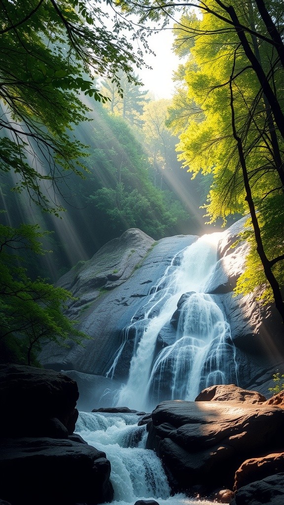 Eternal Flame Falls: Nature's Magical Waterfall with Fire!