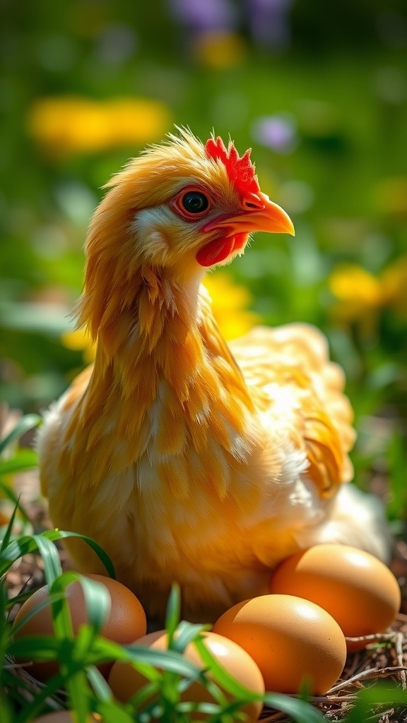 Kekuatan Abadi Ayam Betina Bertelur Emas