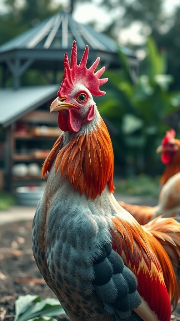 Kekuatan Suara Ayam Man