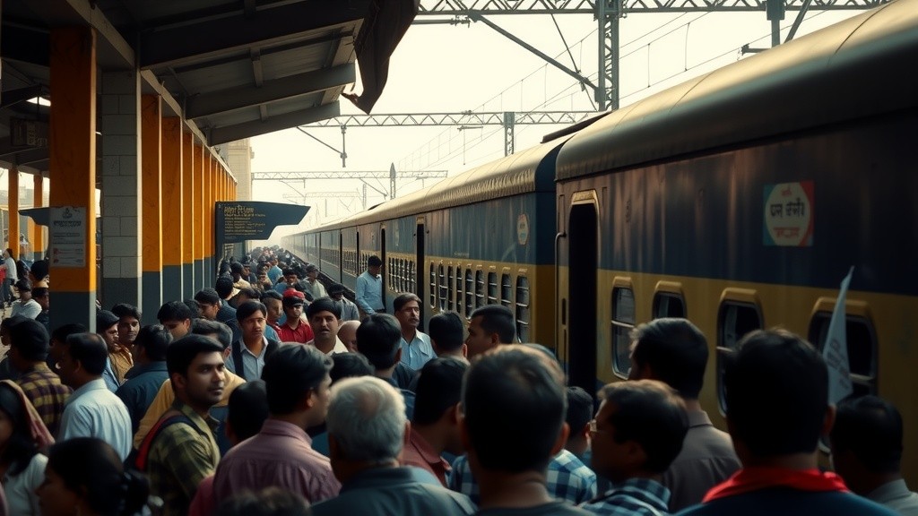 Suspicious Arrival at Ahmedabad Railway Station