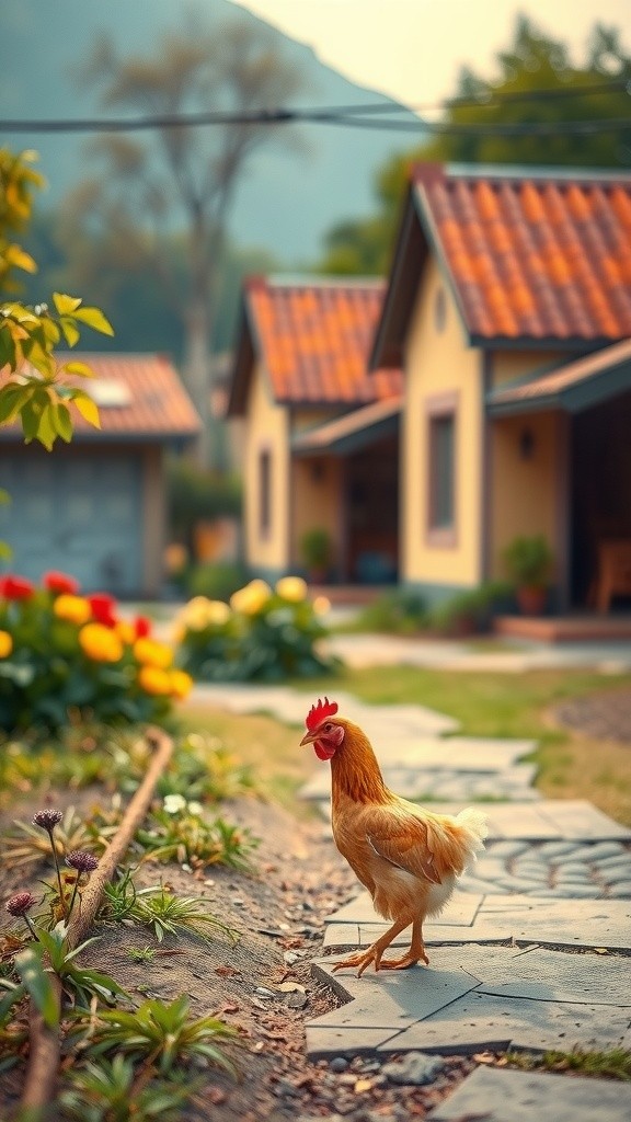 Ayam Nakal dan Tukang Kebun
