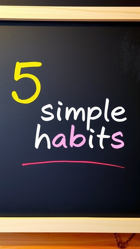 Transform Your Life: 5 Simple Habits for Health & Wealth