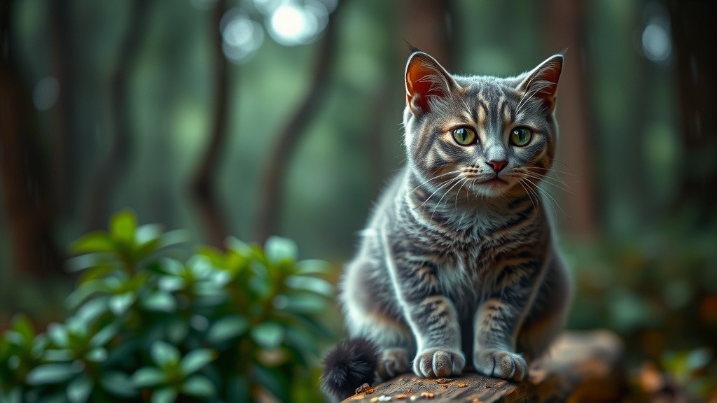 Kucing dan Hujan