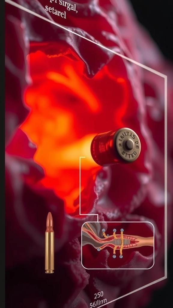 Impact of Bullets on the Human Body