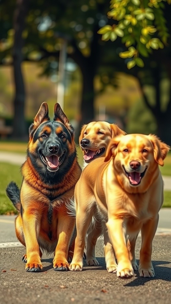 The Triple Treat of Canine Companions