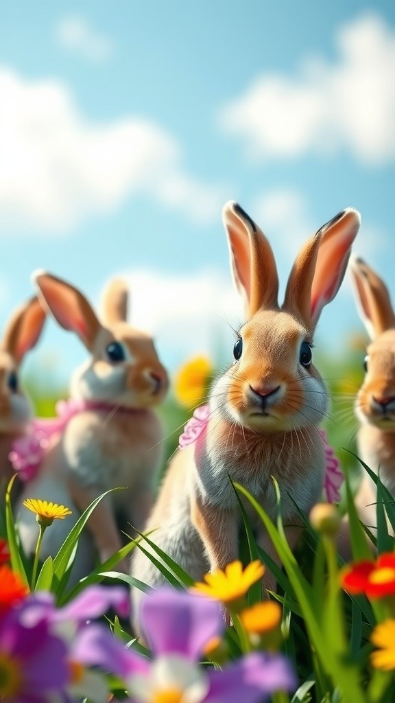 The Brave Little Rabbit: Pip's Heroic Adventure